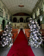 Deconstructed Floral Arches - Blue Photo - 4