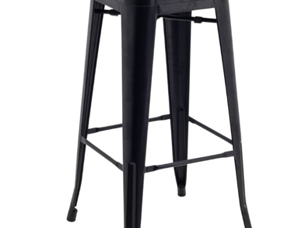 Black Tolix Bar Stool Photo