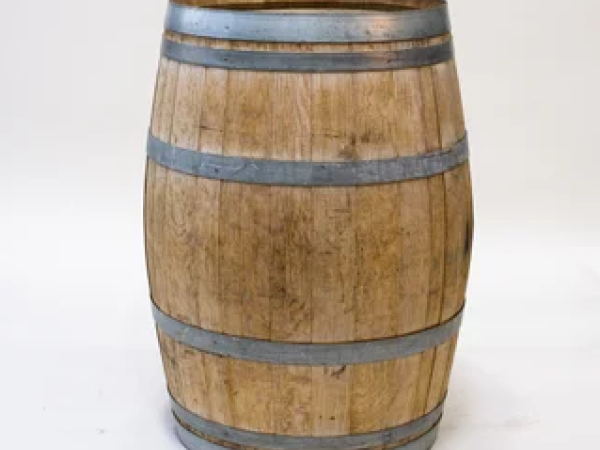 Rustic Wine Barrel Photo