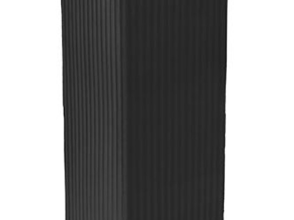 Black Square Ripple Plinth Photo