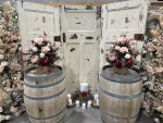 Vintage Wooden Door Backdrop Photo - 2