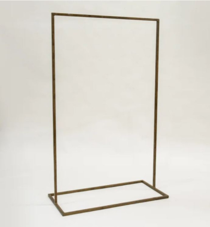 Gold Hang Frame Stand Photo - 1