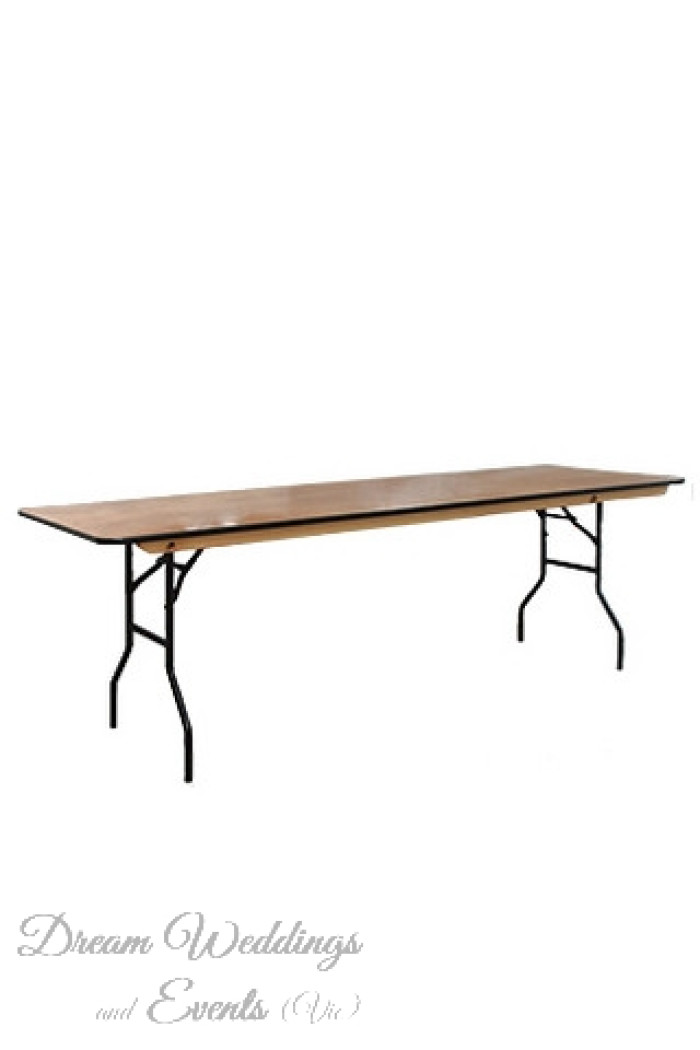 Banquet Trestle Table - Plywood Top Photo - 1