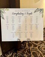 Custom Corflute Seating Chart Photo - 3