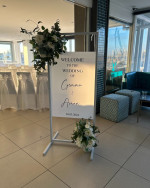 Acrylic Rectangle Welcome Sign - Personalised Signage Photo - 1