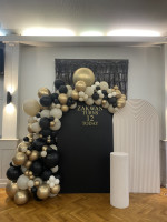 Acrylic Arch Backdrop - Black Photo - 3